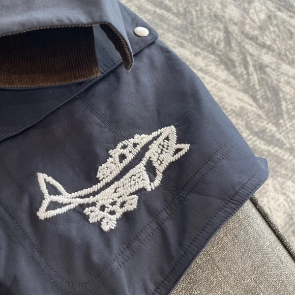 Sea New York NWOT Casual Clyde Barn Jacket in Blue - Picture 14 of 14